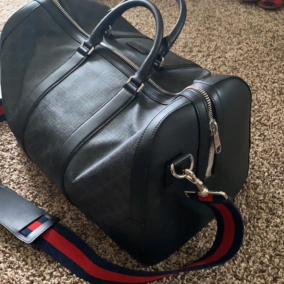 Gucci soft GG supreme carry-on duffle - Picture 6 of 12